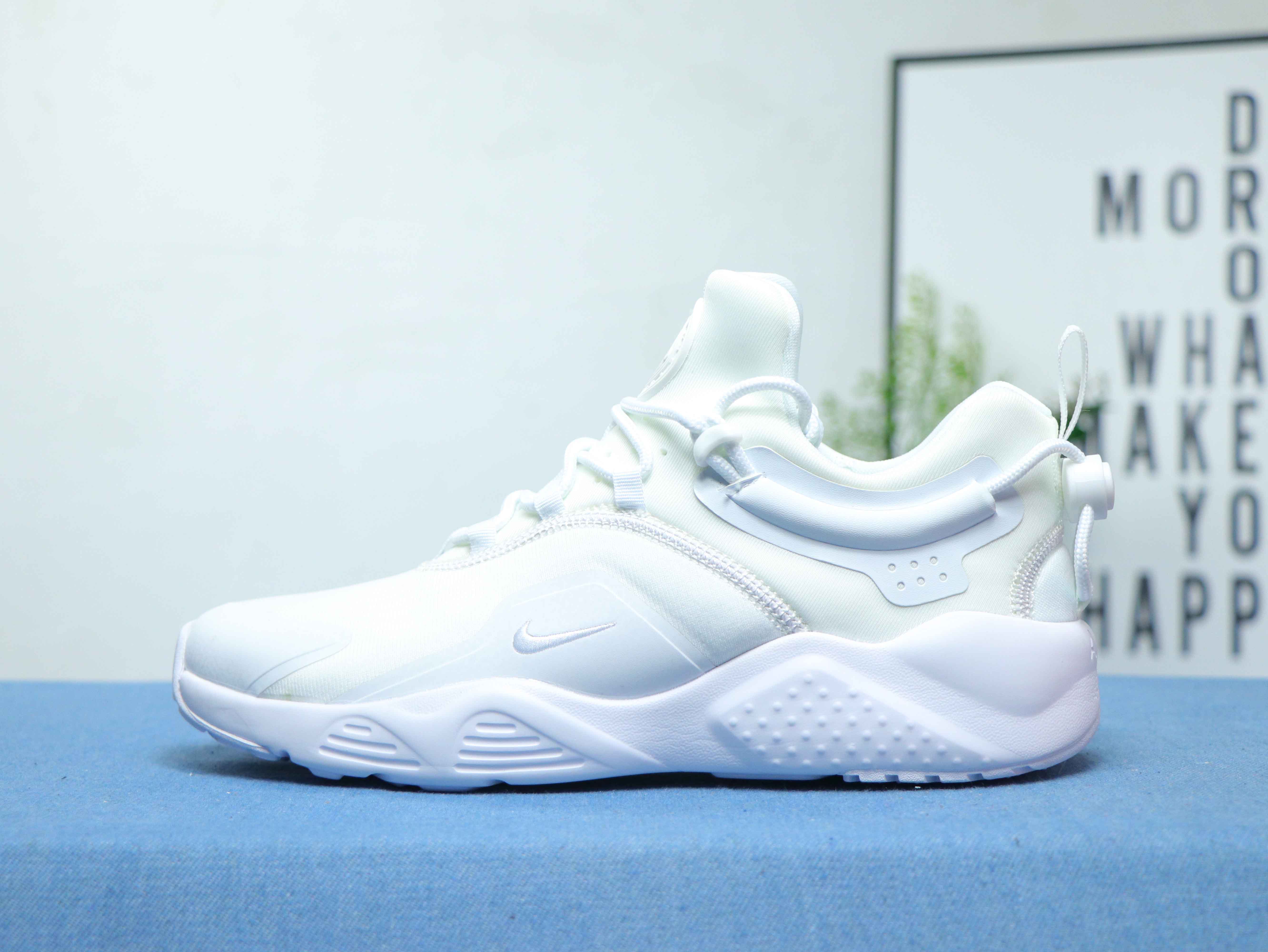 2020 Nike Air Huarache 8 All White - Click Image to Close